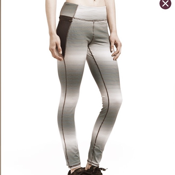 Kyodan Black White Gradient Leggings 